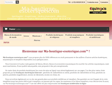 Tablet Screenshot of ma-boutique-esoterique.com